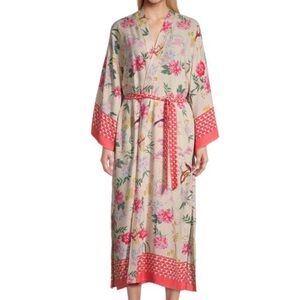 NWOT World Market Himari Grove Multicolor Kimono  robe
